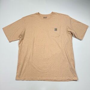 Men’s Carhartt Short Sleeve Pocket T-Shirt Size 2XL Loose Fit